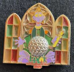 108419 - EPCOT Holidays Around the World 2009 - Candlelight Processional - Figment - Walt Disney World