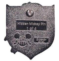 10843 - 2007 Hidden Mickey - Sword in the Stone - Archimedes on a Shield - Disneyland Resort alternate image