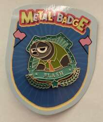 108470 - Zootopia Collection College Style Metal Badge Surprise Box - Flash - Disney Licensed alternate image