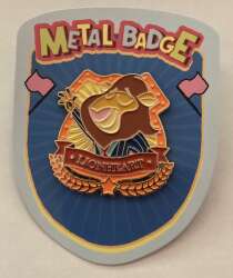 108472 - Zootopia Collection College Style Metal Badge Surprise Box - Mayor Leodore Lionheart - Disney Licensed alternate image