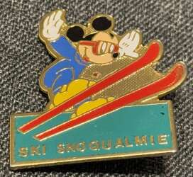 108489 - Monogram - Ski Resorts - Ski Snoqualmie - Disney Licensed