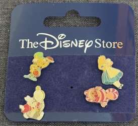Alice in Wonderland 4 Pin Set 1