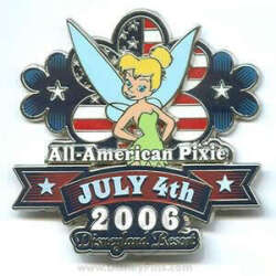 108578 - 4th of July - All-American Tinker Bell - Disneyland Resort