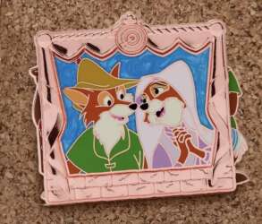 108611 - Happily Ever After Frame Series - Robin Hood& Maid Marion - Disney Store US alternate image
