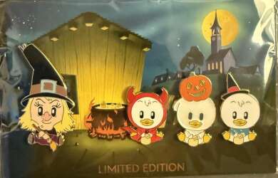 108752 - aDorbs! Trick or Treat Set (4 Pins) - aDorbs! Trick or Treat Set (FULL SET) - Walt Disney Imagineering