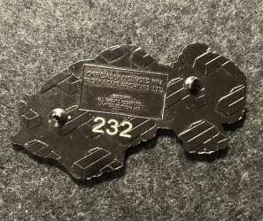 108843 - ACME - Family Portrait 1 - Simba and Nala Cubs (Black Metal) - Artland / ACME alternate image