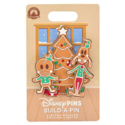 108882 - Build-a-Pin: 2nd Generation - Goofy and Donald Build a Pin Gingerbread alternate image