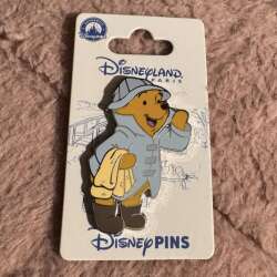 107146 - Winnie the Pooh - Pooh in blue rain coat - Disneyland Resort Paris alternate image