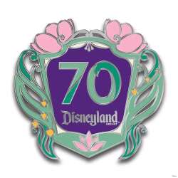 108970 - Disneyland Resort 70th Anniversary Celebration - Destinations Pin Set - Disney Fan Club alternate image