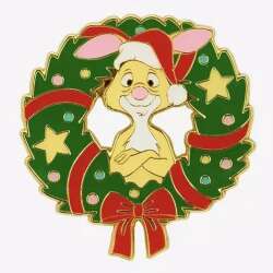 108977 - Loungefly - Winnie the Pooh Holiday Wreath Mystery Pin - Rabbit - Loungefly