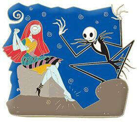 109056 - Cinderella's Glass Slipper - Sally and Jack Skellington - Disney Store US