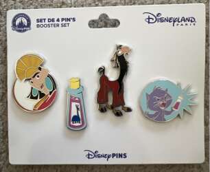 109072 - The Emperor's New Groove 25th Anniversary - 4 Pin Booster Set - Disneyland Resort Paris alternate image