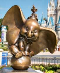 109114 - Disneyland Hub Statues - Dumbo Hub - Walt Disney Imagineering alternate image