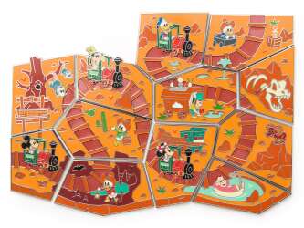 109180 - Attraction Mystery Map Puzzles: Big Thunder Mountain Railroad (WDW) - Unopened Box - Walt Disney World alternate image