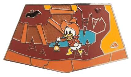 109229 - Attraction Mystery Map Puzzles: Big Thunder Mountain Railroad (WDW) - Huey in Bat Cave - Walt Disney World alternate image