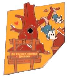 109231 - Attraction Mystery Map Puzzles: Big Thunder Mountain Railroad (WDW) - Opossums in Tree - Walt Disney World alternate image