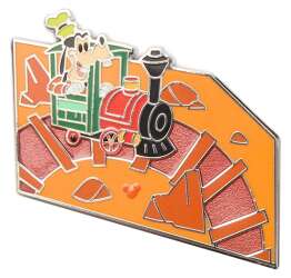 Goofy in Train Engine