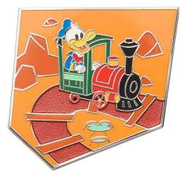 Donald in Train Engine