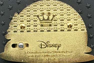 109239 - Box Lunch - Winnie the Pooh Sliding Pin - Winnie the Pooh Ice Skating Limited Edition Sliding Pin - Loungefly alternate image