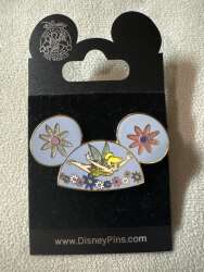 60278 - Purple Tinker Bell Ear Hat (Flowers) alternate image