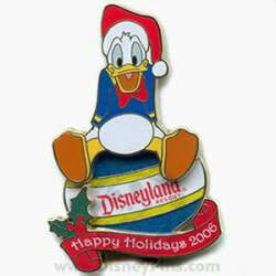 109399 - 2006 Holiday Ornament Collection - Donald Duck - Disneyland Resort