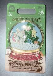 109408 - Resort Holiday Collection 2025: Snowglobes - Marie - Hilton Head - Disney Vacation Club
