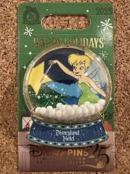 109416 - Resort Holiday Collection 2025: Snowglobes - Tinker Bell - Disneyland Hotel - Disneyland Resort