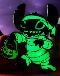 109423 - Figpin - NYCC 2025 - Stitch - Mummy Costume (2114) - FiGPiN alternate image