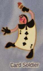 109463 - Pink A La Mode (PALM) - Disney Mini Micro Mystery - Alice in Wonderland - Card Soldier - Disney Licensed alternate image