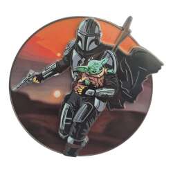 109535 - Star Wars Galaxy Icons Series (Derwin Collectables Exclusive) - Mandalorian & Grogu - Disney Licensed
