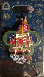 109554 - Christmas 2025 - The Magic Kingdom — Cinderella Castle Mickey Icon - Walt Disney World alternate image