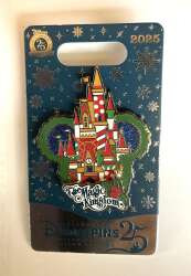 109554 - Christmas 2025 - The Magic Kingdom — Cinderella Castle Mickey Icon - Walt Disney World alternate image