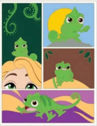 109567 - Tangled 15th Anniversary - Pascal - Disney Studio Store Hollywood / Soda Fountain