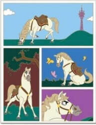 109568 - Tangled 15th Anniversary - Maximus - Disney Studio Store Hollywood / Soda Fountain