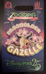 109689 - Zootopia Better Zoogether! - Gazelle Passholder - Walt Disney World