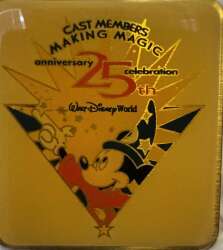 109715 - 25th Anniversary Walt Disney World - Cast Members Making Magic - Sorcerer Mickey - Walt Disney World