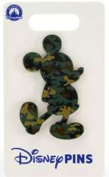 109720 - Military Collection - Mickey Mouse “Mickeyflage” Veteran's Day 2025 Pin