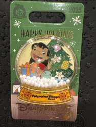 109747 - Resort Holiday Collection 2025: Snowglobes - Lilo - Polynesian Village Resort - Walt Disney World