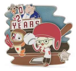 Chicken Little Baseball 20th Anniversary Pin
