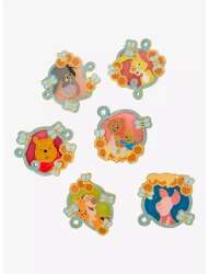 109851 - BoxLunch - Winnie the Pooh Honeycomb Portraits Blind Box - Complete Set - Loungefly