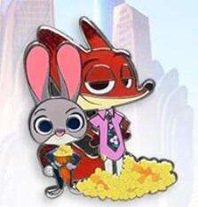 109880 - Zootopia 2 Pandango Pin Bundle - Nick and Judy - Disney Licensed