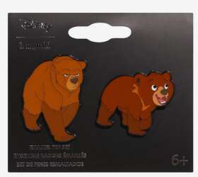 Brother Bear Enamel Pin Set