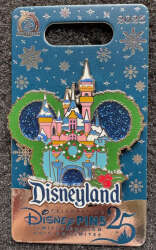 109931 - Christmas 2025 - Sleeping Beauty Castle Mickey Icon - Disneyland Resort