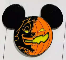 109975 - SDR Villains Jack-O-Lantern 2024 - Cruella de Vil - Shanghai Disney Resort
