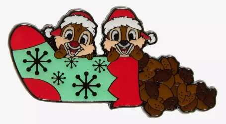 Chip and Dale Acorn Stocking