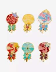 Princess Lollipop Mystery 6 Pin Complete Set