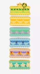 Princess Character Cake 6 pin full Set
