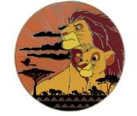 108053 - Pink A La Mode (PALM) Exclusives - Remember Who You Are Medallion - Mufasa and Simba - Disney Licensed