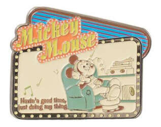 Havin' a good time, just doing my thing - Mickey Mouse