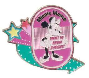 110132 - Miniso - Americano Retro Collection - Minnie Mouse - Want To Know A Secret? - Disney Licensed alternate image